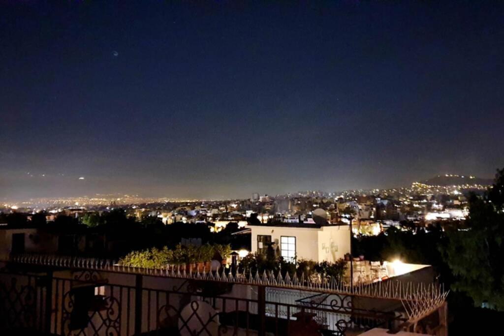 Ground Floor Apt With Rooftop And Stunning View Atény Exteriér fotografie